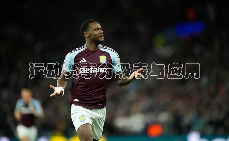 运动赛事分级表与应用