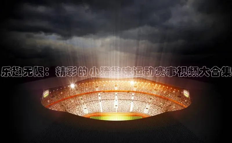 乐趣无限：精彩的小猪趣味运动赛事视频大合集